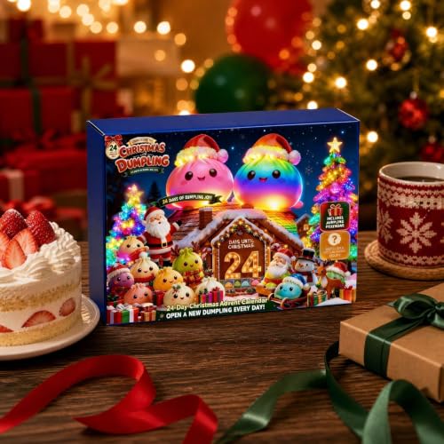 Christmas Advent Calendar 2026 24 Day Countdown Mini Squishies Figures - image 4