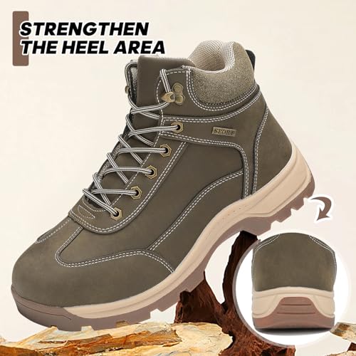 Men's Waterproof Hiking Boots Outdoor Hiking Shoes Trekking Backpacking Mountaineering Boots4