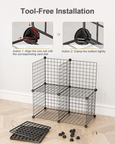 Organiseur de casque en métal – Bacs de rangement multifonction à 2/3/4/5 niveaux pour chantier de construction et atelier