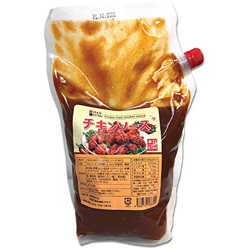 プロの選択！ ヤンニョムチキンソース (辛口) 2.1kg 韓国 フライドチキンソースの商品画像（Amazon）