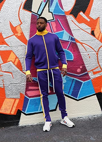 SCREENSHOT Mens Hip Hop Premium Slim Fit Comfort Track Jacket - Athletic Fitness Fashion Urban Lifestyle Streetwear Top2