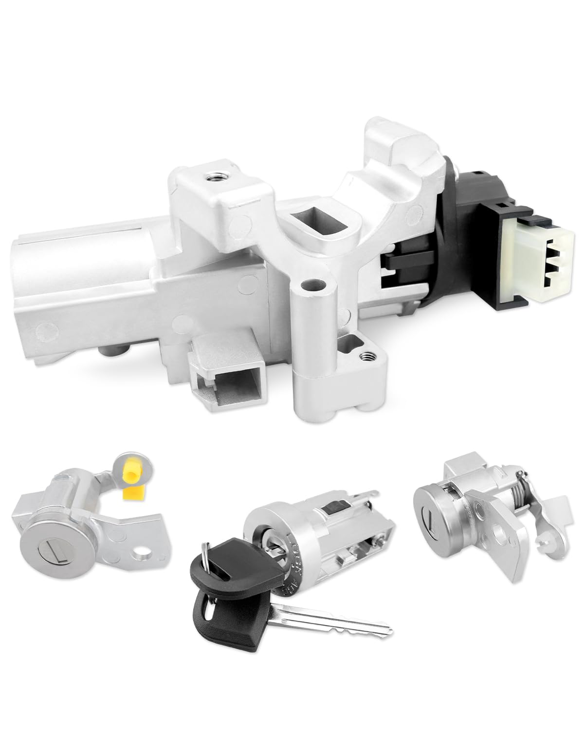 Ignition Lock Cylinder Switch kit with Lock Cylinder Housing and Key, Fit for Chevy Colorado GMC Canyon 2004-2012, for Hummer H3 H3T 2006-2010 Isuzu I