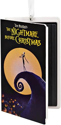 Hallmark Disney Tim Burton's The Nightmare Before Christmas - Adorno coleccionable (cinta de casete retro de Nightmare Before Christmas)