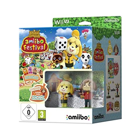 Animal Crossing: amiibo Festival + 2 amiibo-Figuren + 3 amiibo-Karten - [Wii U] Cover