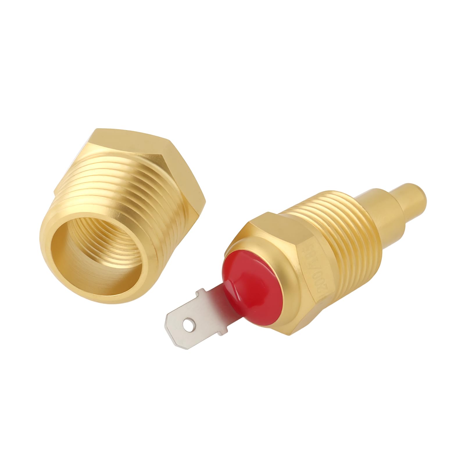 OTOTEC Commutateur de température de thermostat de ventilateur NPT 3/8 pouces 185 à 200 degrés pour moteurs 265 283 305 307 327
