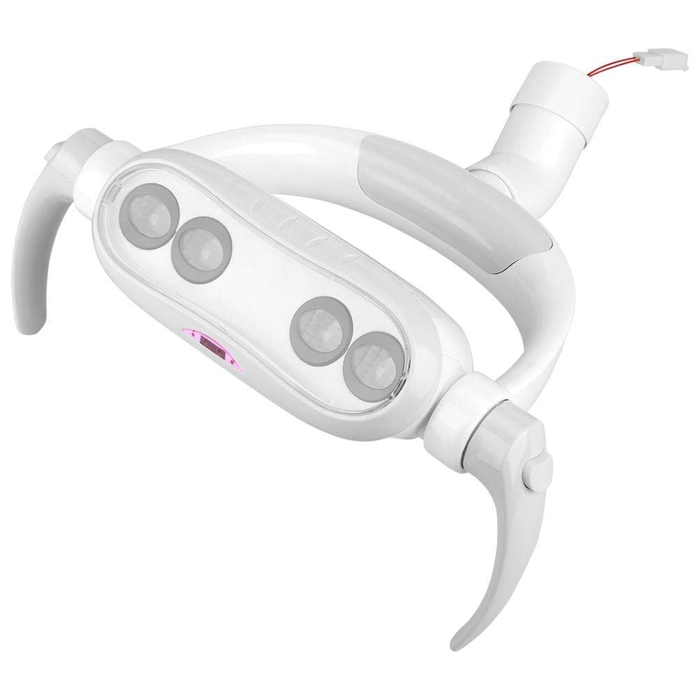 Dental Oral lampa LED z czujnikiem podczerwieni, 4 diody LED, lampa dentystyczna, lampa indukcyjna, do laboratoryjnego krzeseł, bezcieniowa lampa, akcesoria do krzeseł dentystycznych.