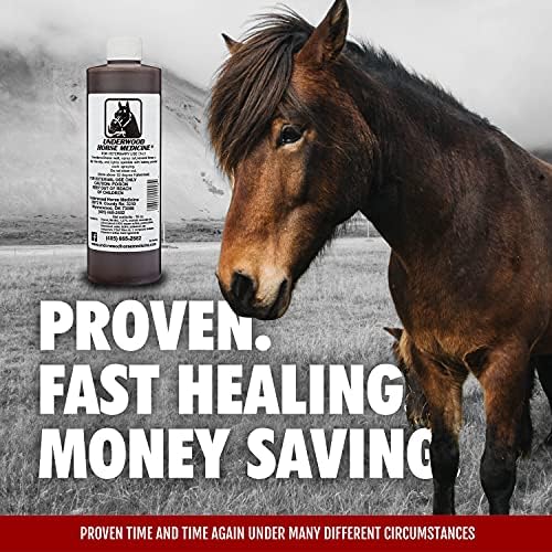 Underwood Horse Medicine Topical Wound Refill Bottle Animal Wound