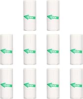 Vista 3 de 10 rollos de papel de impresora térmica, 2.24 x 0.98 pulgadas, mini papel de impresión autoadhesivo para papel térmico para recibos, papel