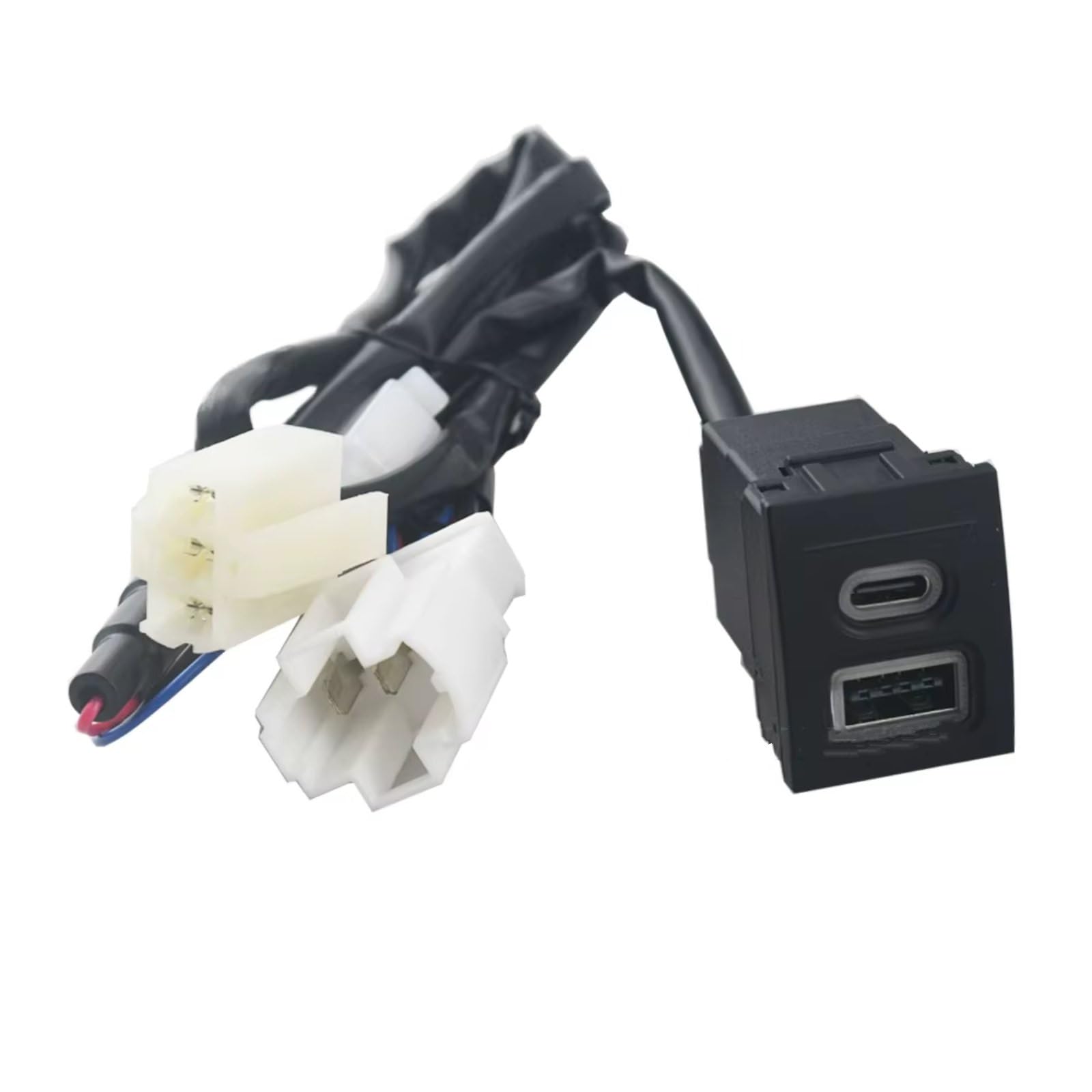 Consola USB Compatible Con VW Para Polo 2004-2011 Coche Para Cargador PD Carga Rápida QC3.0 Adaptador Carga De Teléfono Botón Salida Puerto USB