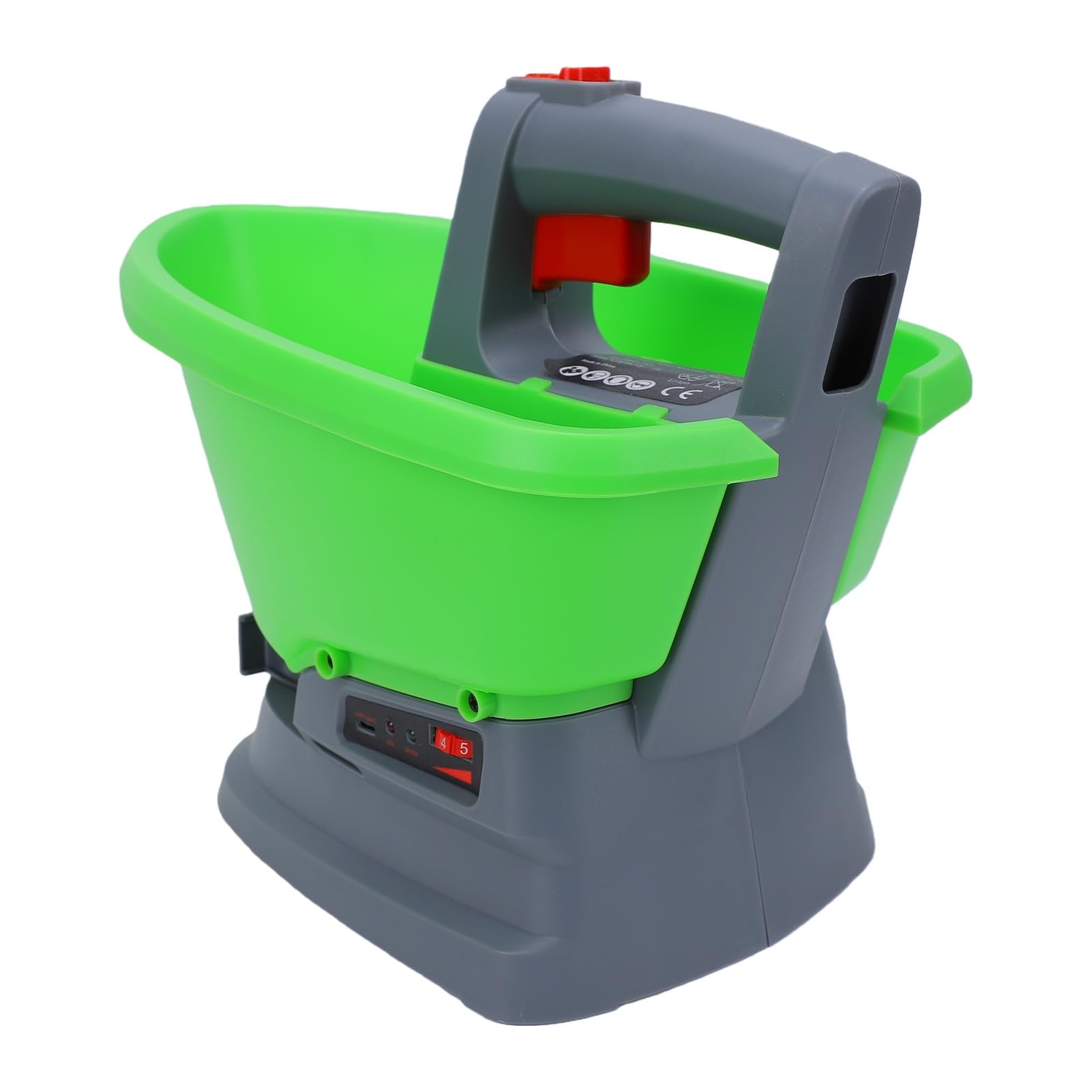 banapoy Elektrischer 3-Liter-Handdüngerstreuer