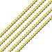 7mm Round Yellow Beads 33