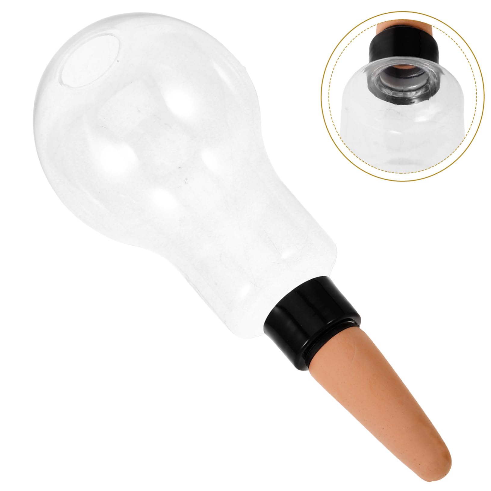UPKOCH 3 Set Dispositivo di Irrigazione Automatico Piante Acquatiche da Globo Annaffiatoio per Piante Gocciolatore Irrigazione Piante Palla per Piante Autoirrigante Pcv 2 Pezzi*3