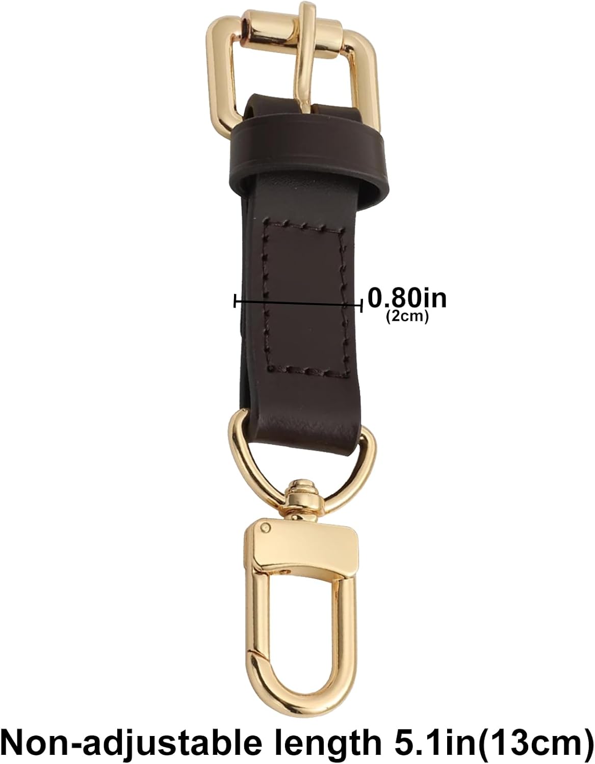 jiesinlov Replacement Strap Used for Shorten Bag Straps,Vachetta Leather Strap Modification for Handbag Shoulder Strap