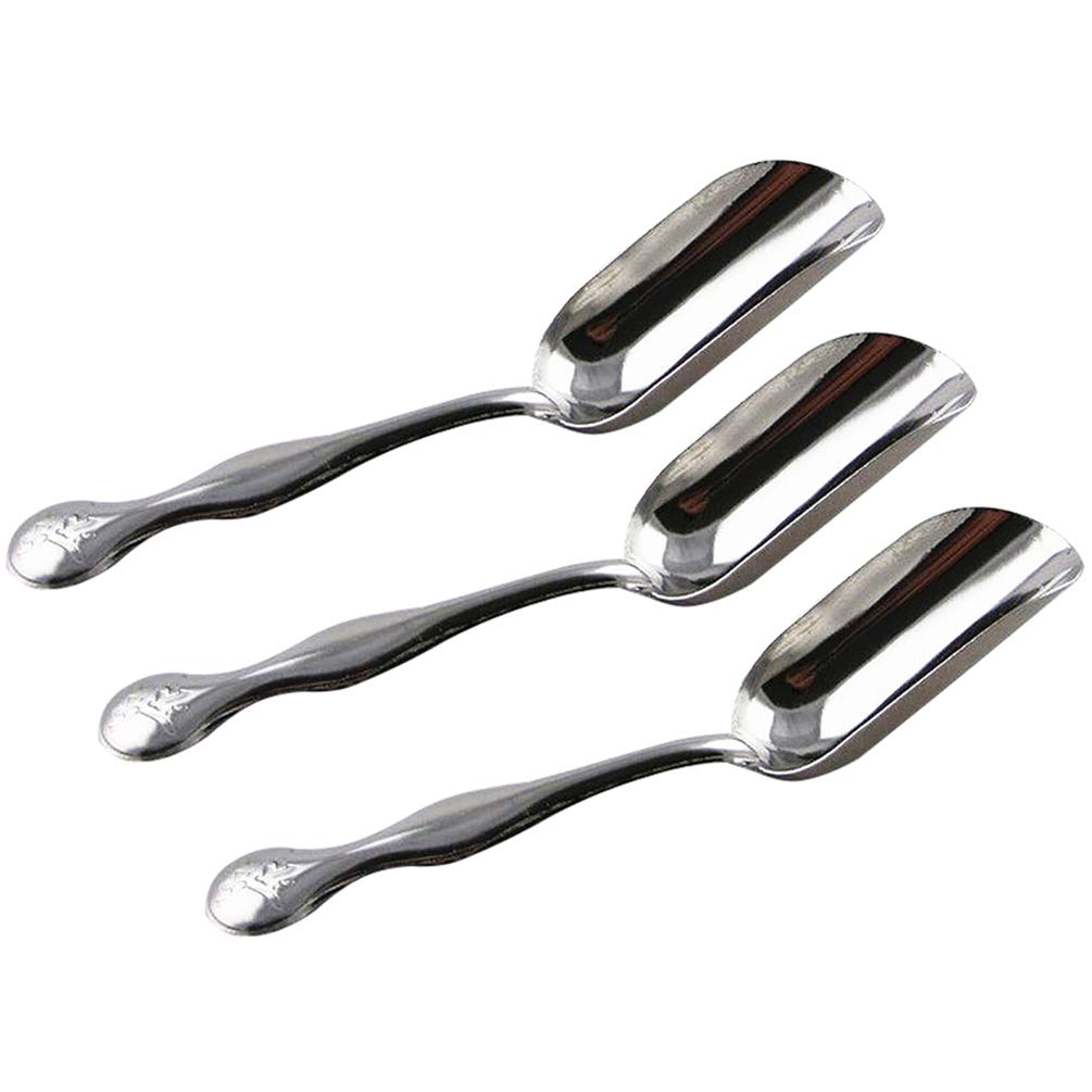 10 mini palette per caramelle, in acciaio inox, per tè, caffè, ghiaccio, cucchiaino, pala piccola per tè, caffè, caramelle, gelato, dessert, zucchero, cucina o buffet