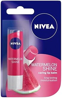Nivea Lip Balm, Watermelon Shine,4.8 g (Pack of 1)