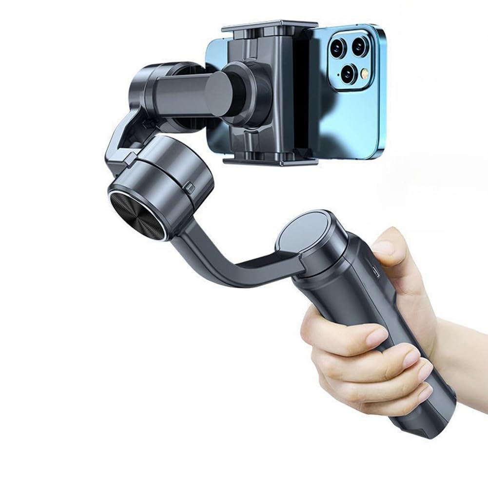 F10 Pro Estabilizador Móvil de Mano de 3 Ejes para Teléfono, Estabilizador de Selfie, Soporte para Teléfono con Seguimiento en Tiempo Real.