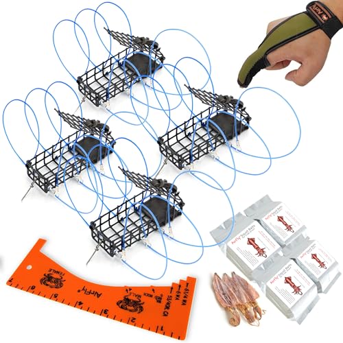 AirFly Heavy Surf 6-Loop Crab Trap for Fishing Poles