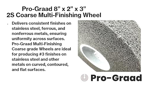 Image of Multi-Finishing Wheel 8 inch x 2 inch x 3 inch, 2S Coarse, 13185