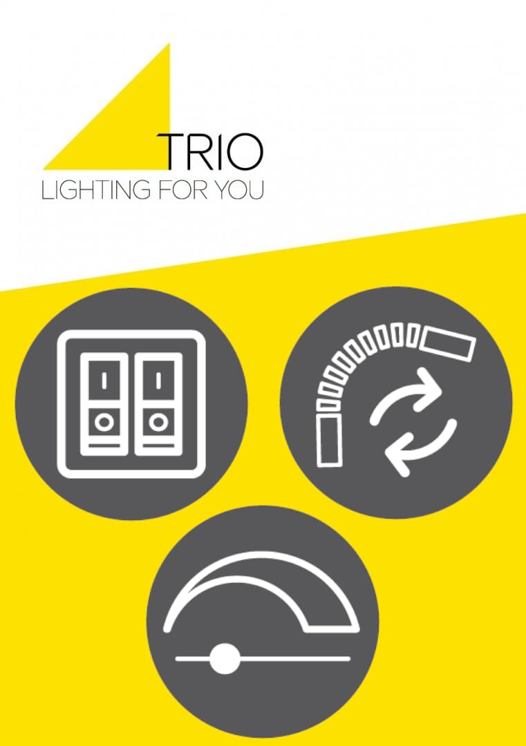 Trio Leuchten LED Stehleuchte Chris 478310265, Metall Coffee, Kunststoff weiß, inkl. 18 Watt LED, dimmbar, Flexarm, getrennt schaltbar