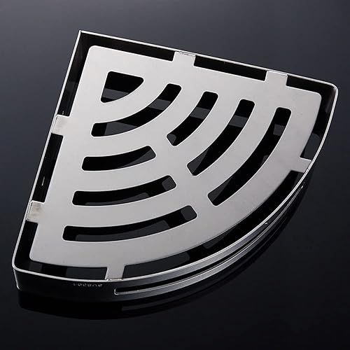 Miniatura 4 de Estante esquinero para ducha, estantes de baño, de acero inoxidable de níquel cepillado, montaje en pared, triangular, accesorios de baño,