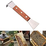 ✔ Hive Scraper Tool Material - Hergestellt aus strapazierfähigem Edelstahl, solide und stabil
