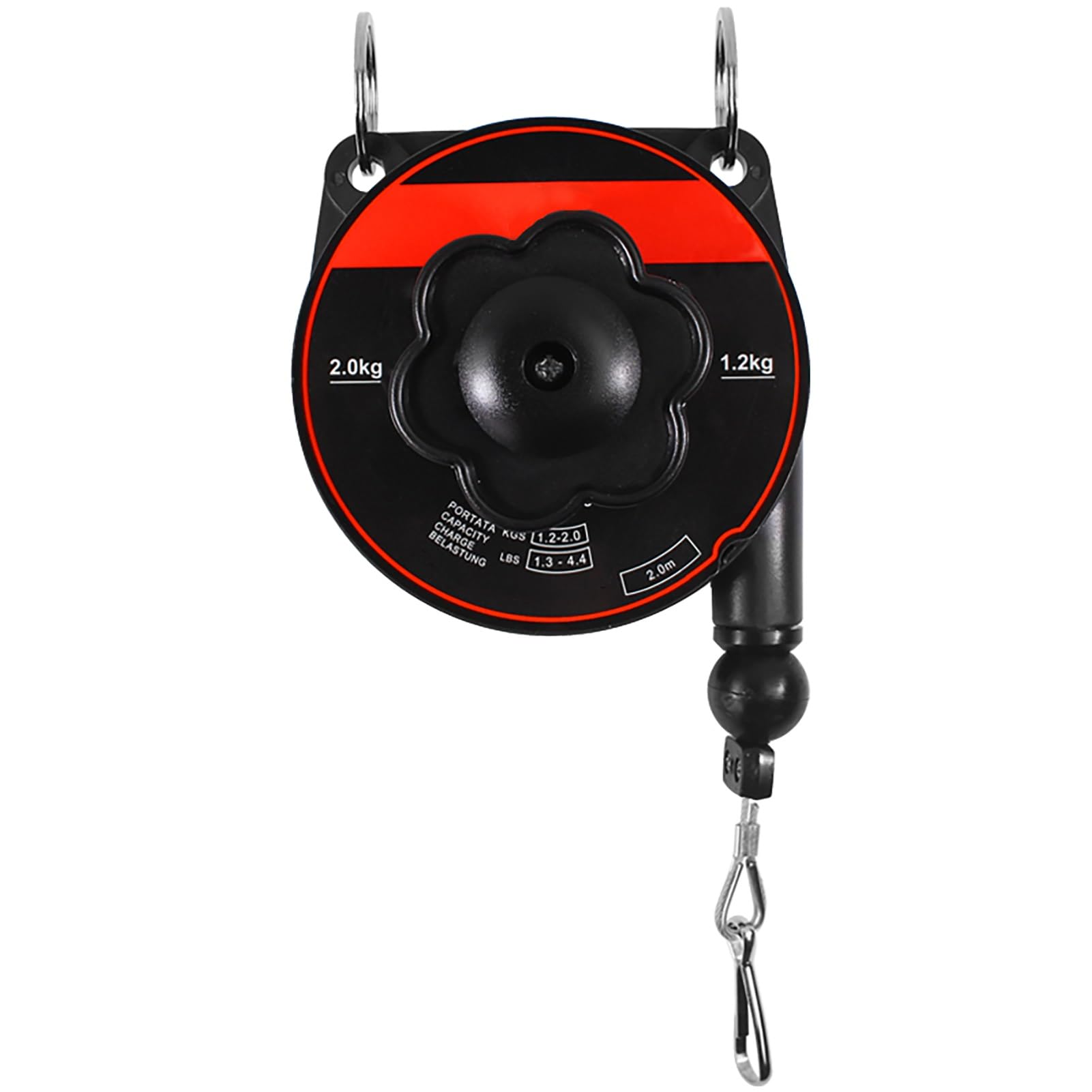 Spring Balancer, Retractable Lightweight Balancer Tool Holder 2m Length(1.2 2.0kg)