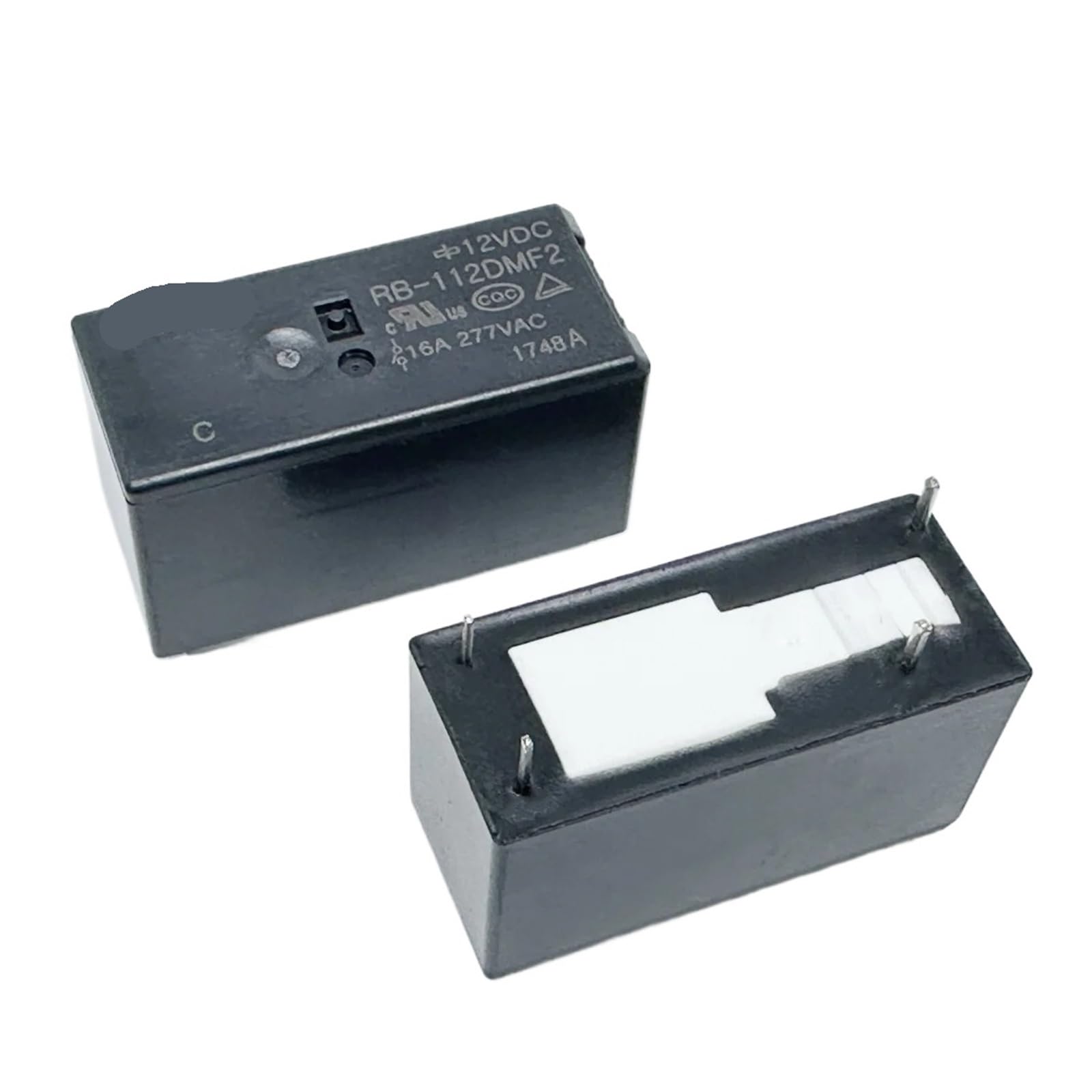 Relais 112DMF2 12V 12A à 4 broches pour circuits électroniques - 3