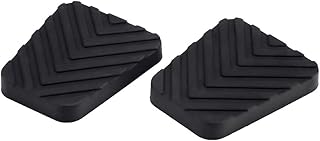 Auto Brake Clutch Pedal Pad 2PCS, Rubber Brake Clutch Pedal Cover for Hyundai Accent Tucson Tiburon (3282536000)