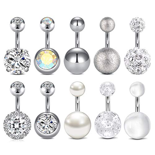Best Short Bar Belly Button Rings