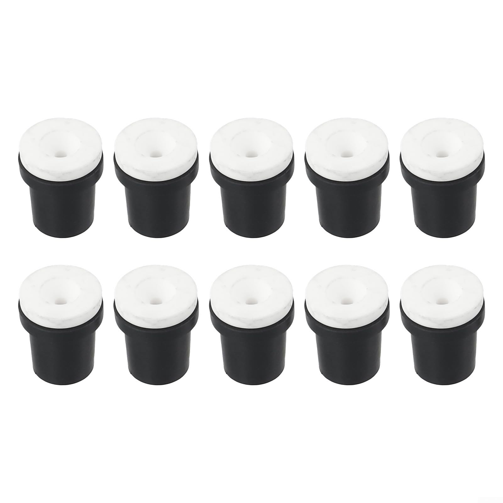 Lot de 10 buses de sablage, buse de rechange pour réservoirs de sablage de 5 gallons, pointe de sablage de 2 à 3,5 mm (2,5 mm)