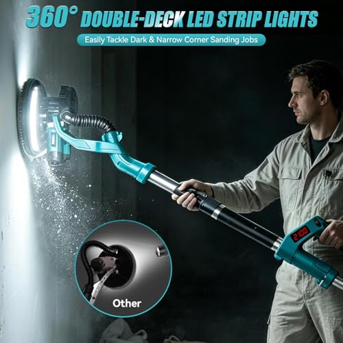 1000W Digital Display Drywall Sander