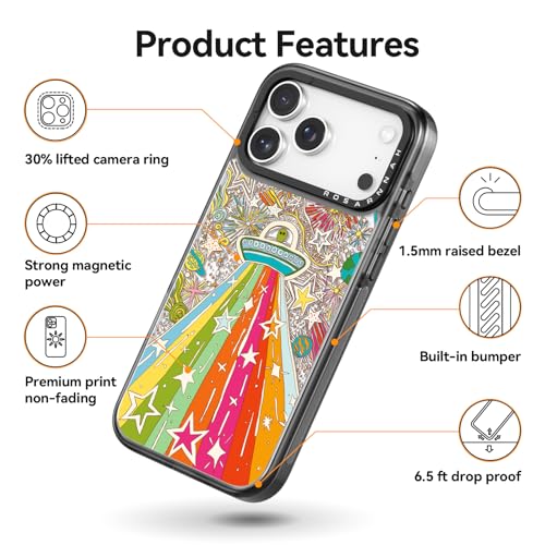 Coque iPhone 17 Pro Max 2m protection alien noire pour éviter les bris d'écran