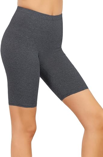 Cotton Slip Shorts for Women Under Dress Anti Chafing Boy Shorts Panties Boxer Briefs Long Underwear Bike Short