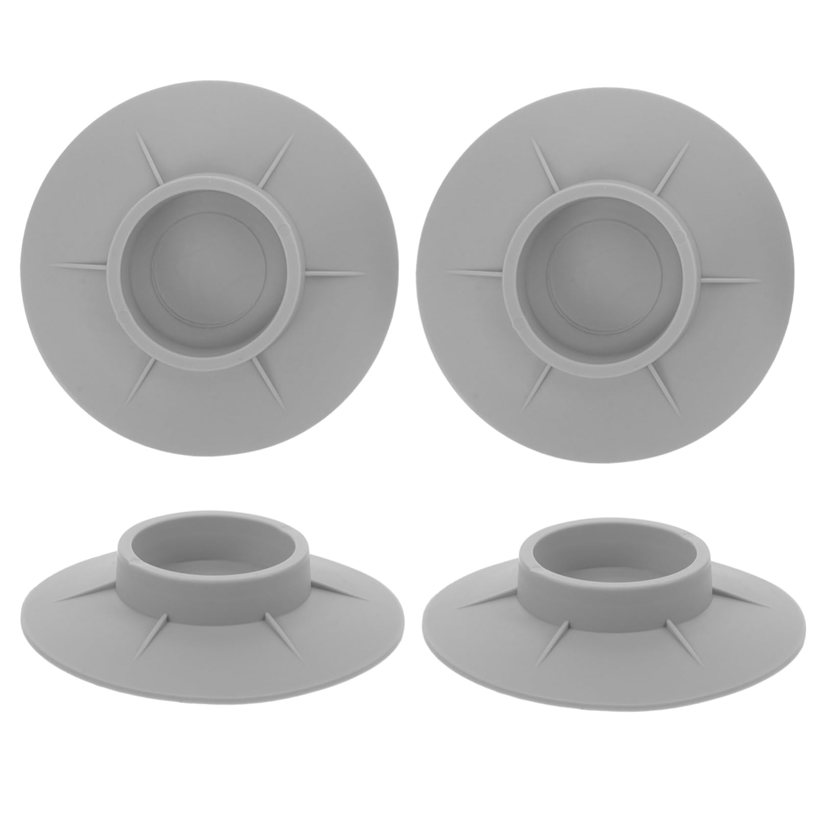 Uonlytech 5sets Washing Machine Pad Set Non-slip Shock Absorbing Mats for Furniture Leveling 4pcs*5