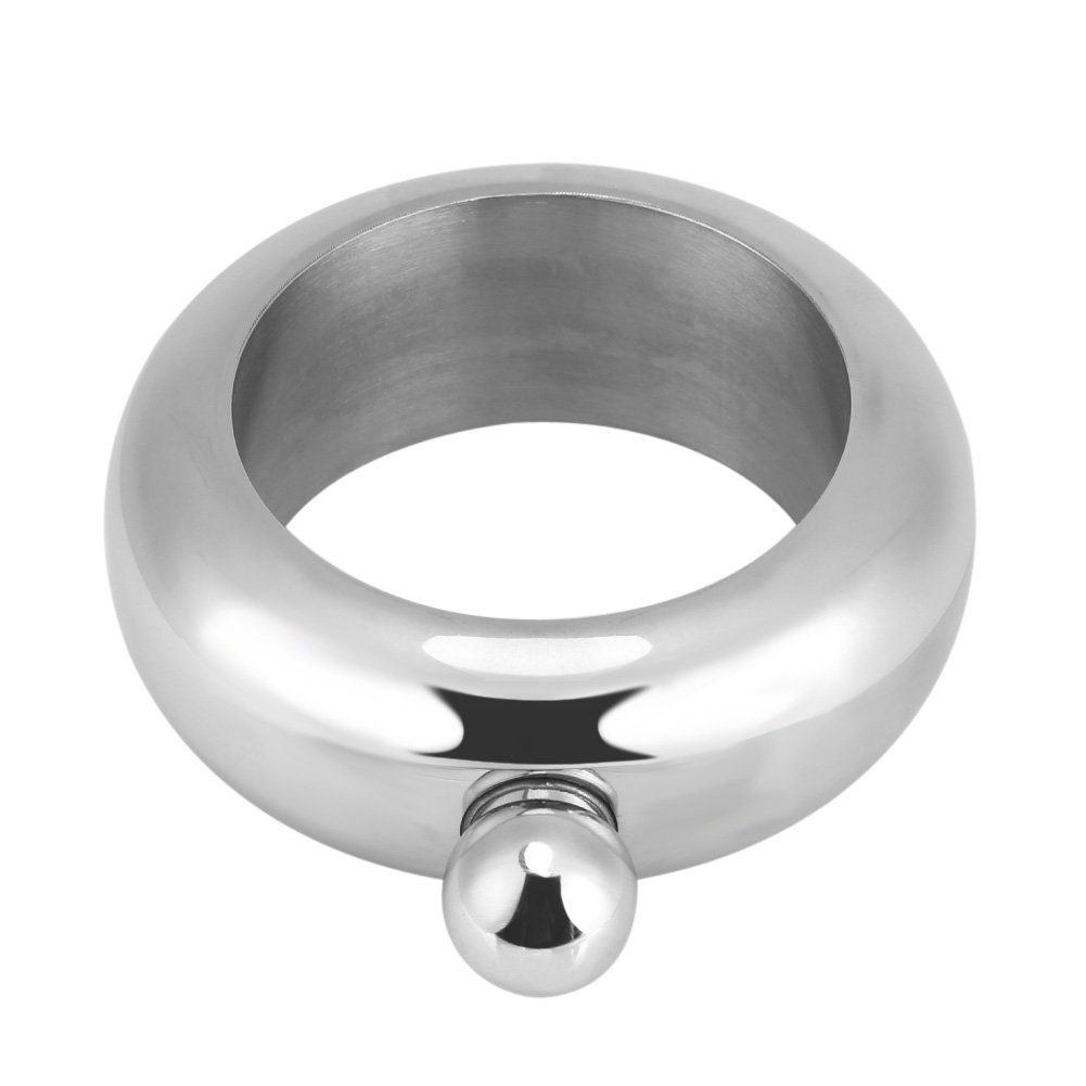 Nikou Fiaschetta a Forma di Bracciale, Braccialetto Fiaschetta Acciaio inossidabile Brocca Vino, Fiaschette da Vino da 100 ml, Con Imbuto, Adatto per Feste di Compleanno Club Bar(Argento)