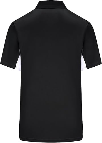Miniatura 2 de Corna Camisas polo de manga corta para hombre, L-5XL, UPF 50+ que absorben la humedad, estilo casual, secado rápido, camisas de golf