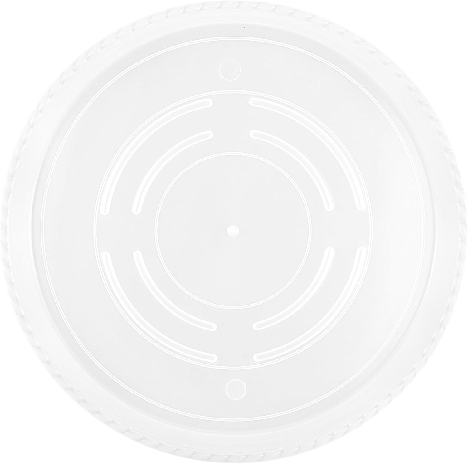 HAKZEON 16 Pack 14 Inch Clear Plastic Plant Saucers, Flower Pots Plant Drip Trays, Durable Plant Trays for Indoors, Outdoor, Garden