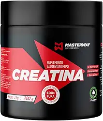 Masterway Suplementos - Creatina 100% Pura Pote 300g