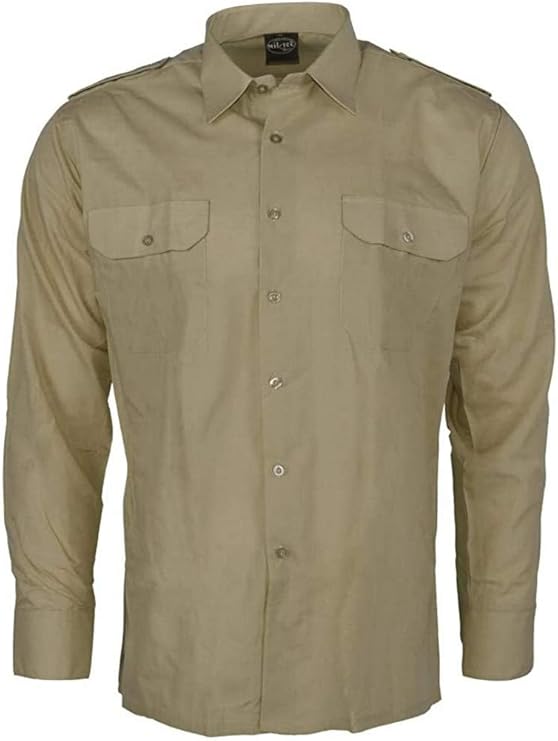 Camisa militar para hombre Mil-Tec color estilo army
