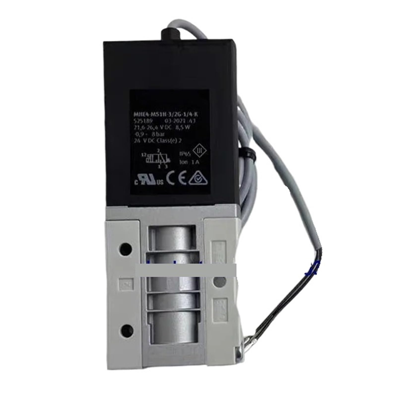 Électrovanne MHE4-MS1H-3/2G-1/4-K 525189 pour stopper les pertes de pression d'air