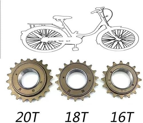 Miniatura 2 de Rueda libre de bicicleta de velocidad fija 14T16T18T20T22T Rueda volante de bicicleta 1 pieza