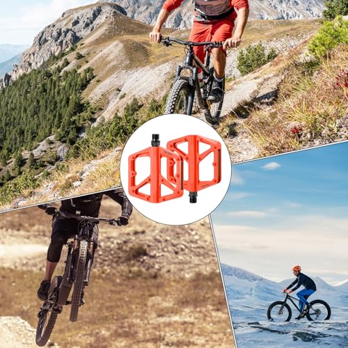 Pédales de trekking et course plates avec revêtement antidérapant haute sécurité - 4