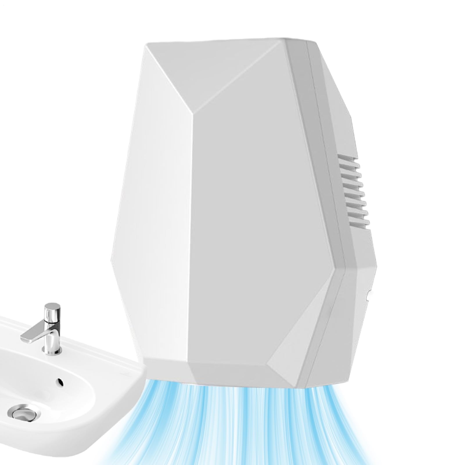 Sèche Mains | Sèche-Mains Électrique Commercial sans Perçage | Machine Soufflante Murale pour Restaurants Salles De Bains Maisons Hôtels