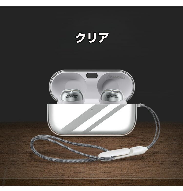 Amazon | テクニクス EAH-AZ100用TPU素材 クリアケース シンプルな