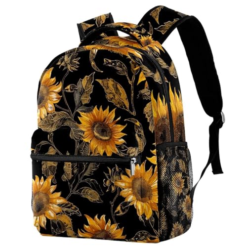 Sac à dos avec porte-bouteille pratique pour école et voyage ados