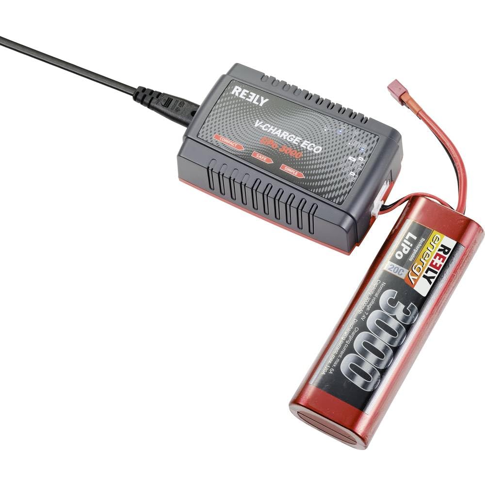Reely V-CHARGE ECO LiPo 3000 Ładowarka do modeli 230 V 3 A Li-polimer