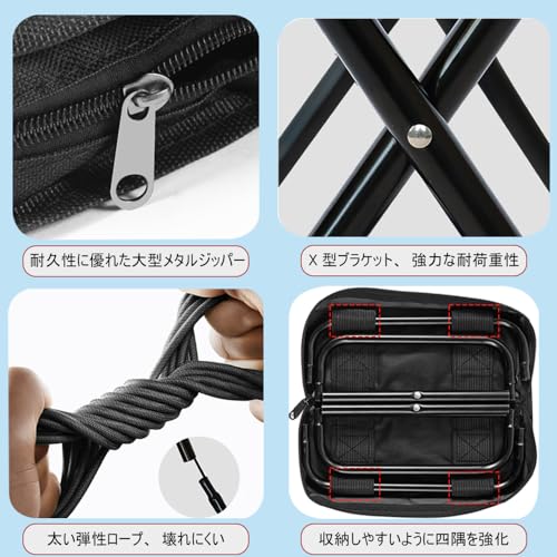 Deli-JP 折りたたみ椅子 軽量 の商品画像 2