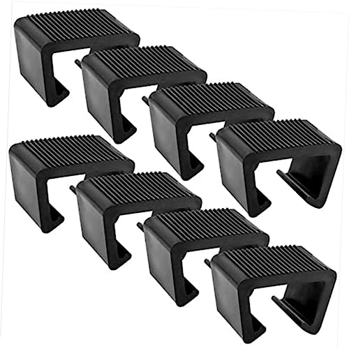 Yardenfun 8 Pçs Clipes De Móveis De Vime Conectores Seccionais Cadeiras De Vime Para Fora Da Porta M