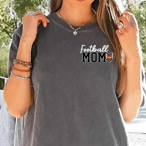 Personalized Football Mom Shirts Custom Name & Number Game Day Gifts for Women Mama Grandma2