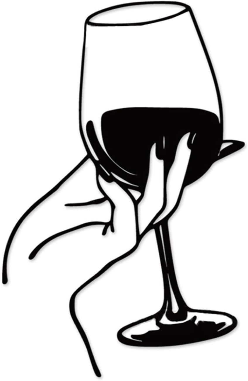 EGRXLYKTV メタルウォールアート、バーウォールアート、メタルワインウォールデコ、ファミリーリビングルーム、ダイニングルーム、